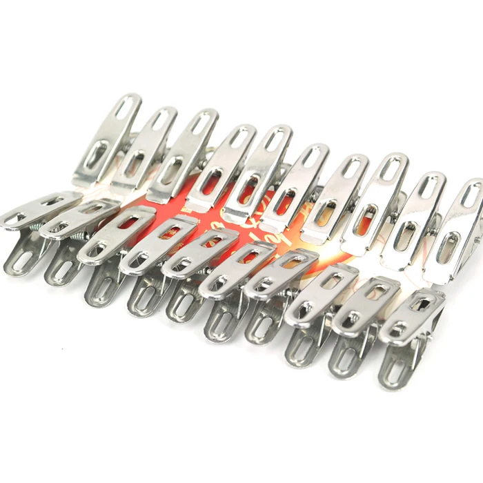 New Arrival Stainless Steel Clothes Pegs Strong Peg Novelty Washing