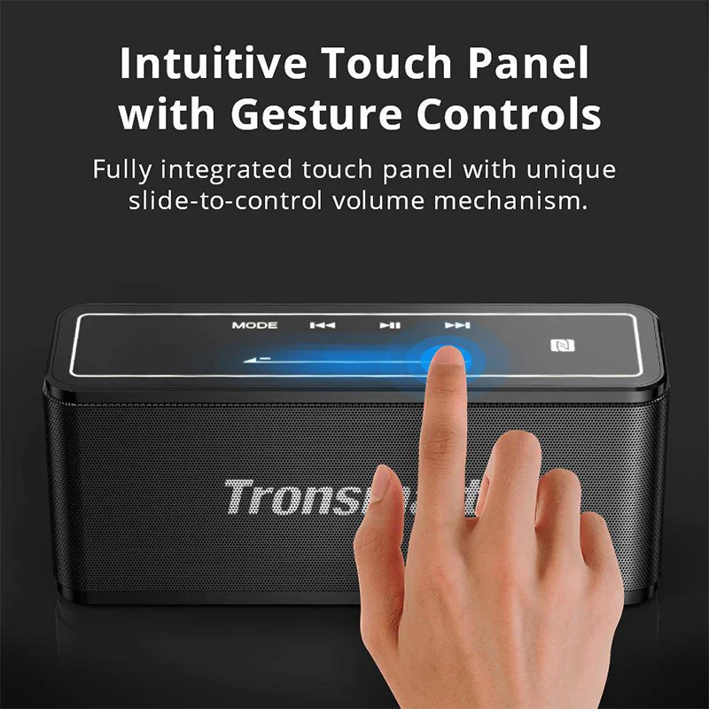 Tronsmart elemento Mega Altavoz Bluetooth altavoz inalámbrico 3D sonido Digital TWS 40 W de potencia de salida NFC 20 m altavoz portátil altavoz MicroSD tarjeta de - 2