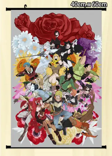 

Wall Scroll Poster RWBY home decor Japan Anime 60*80cm