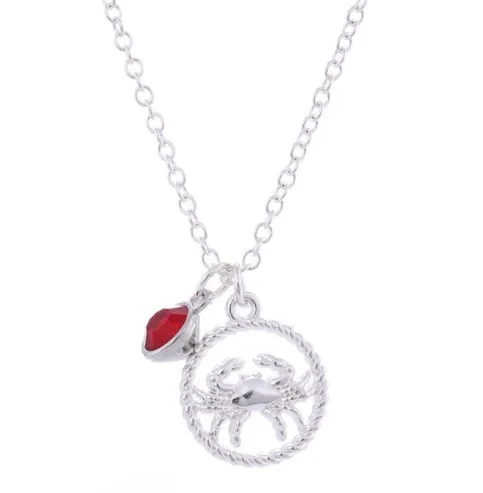 My shape 12 знаков зодиака ювелирные изделия круглые Чокеры ожерелье для женщин красивые аксессуары подарок на день рождения астрологическое Созвездие - Окраска металла: Cancer