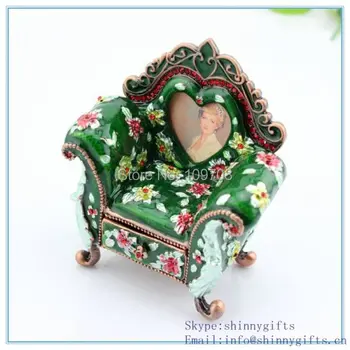 

Handmade SCJ449 sofa shape small trinket boxes for jewelry