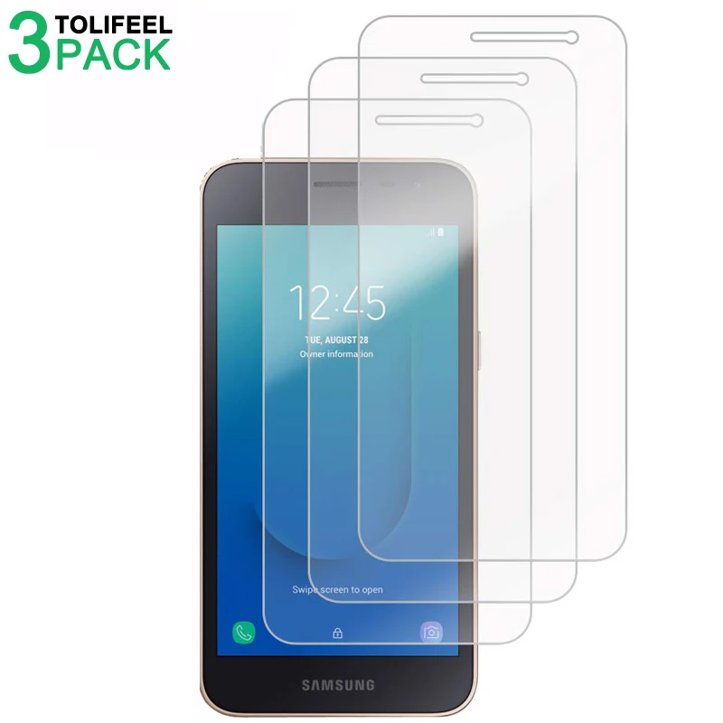 

3PCS Tempered Glass For Samsung Galaxy J2 Core Screen Protector 2.5D 9H Protective Film For Samsung J2 Core On Glass
