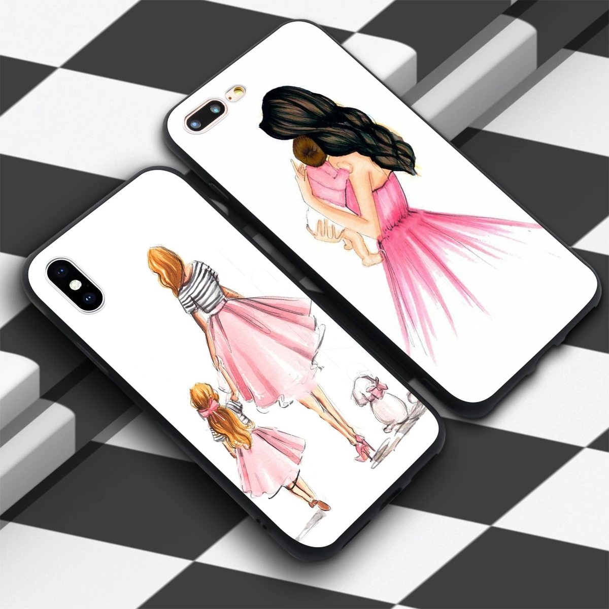 Модный чехол Lavaza для девочек и малышей iPhone 12 mini 11 Pro XS Max XR X 8 7 6 6S Plus 5 5s se|Бамперы| |