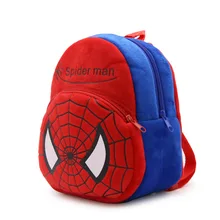 Cotton Stuffed Spider Man 0 8Y Baby Plush Backpacks High Quality Toddler School Shoulder Bags Kids