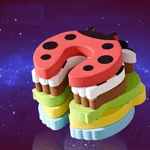 Kidlove 1 шт дети мультфильм милые формы безопасности дверь файл анти-щепотка двери пробка
