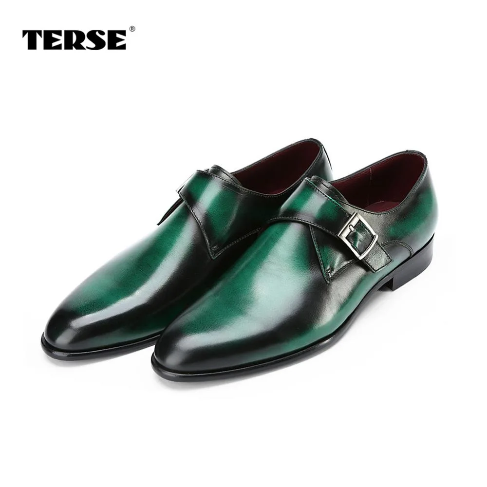 zapatos verdes hombre