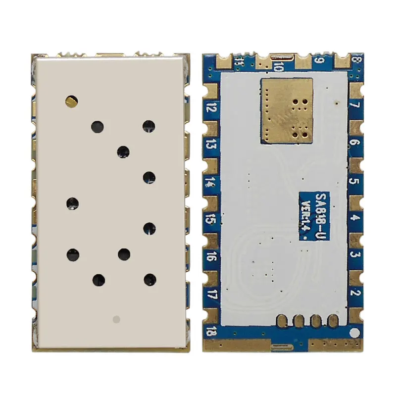 2 шт./лот-новое поколение портативная рация модуль SA818 с UHF 400 ~ 480 мГц/УКВ 134 ~ 174 мГц аудио модуль RDA1846S чип