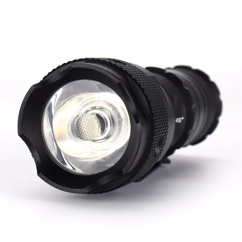 NITEKING N10 Cree XPE Q5 светодиодный вспышка светильник тактический фонарь светильник для 1 x CR123 батарея, 1x16340 или 1x14500