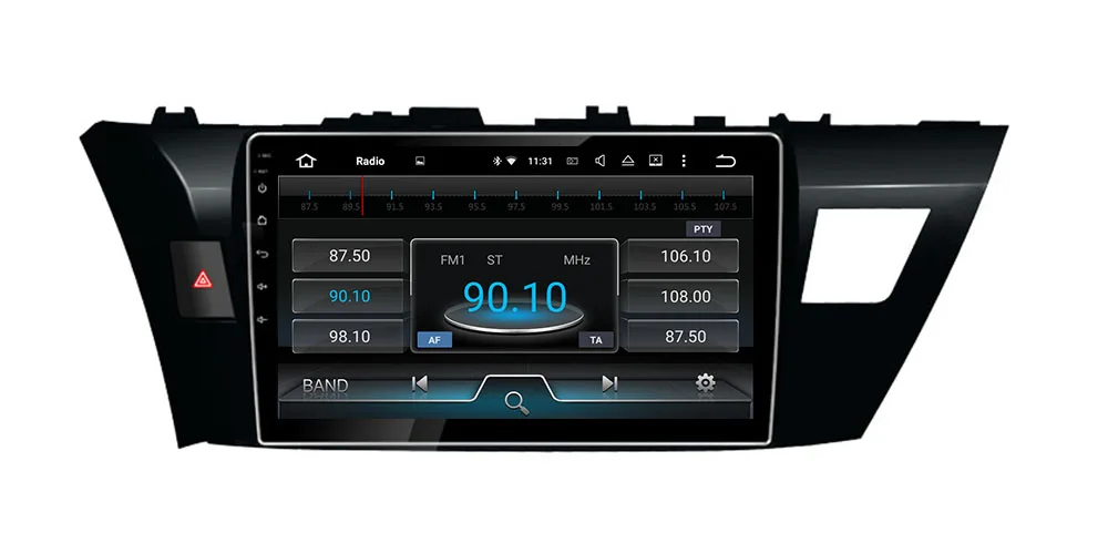 ZaiXi HD IPS Screen Stereo Android Car DVD GPS Navi Map For Toyota Corolla 2013~2016 2 DIN multimedia player radio WiFi system 7