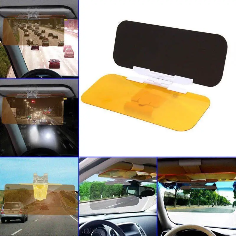 Car Sun Visor HD Tac Visor Day/Night Anti Glare Visor Shade Driving HD