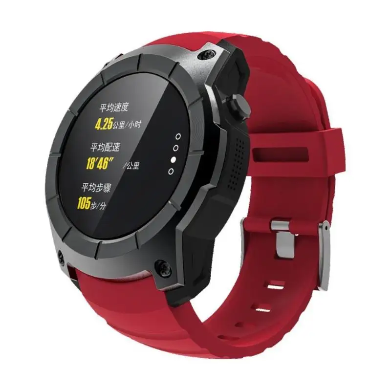 

ALLOYSEED S958 Bluetooth 1.3inch Color Screen GPS Multi-function Heart Rate Monitor Fitness Tracker Smart Watch Support SIM Card