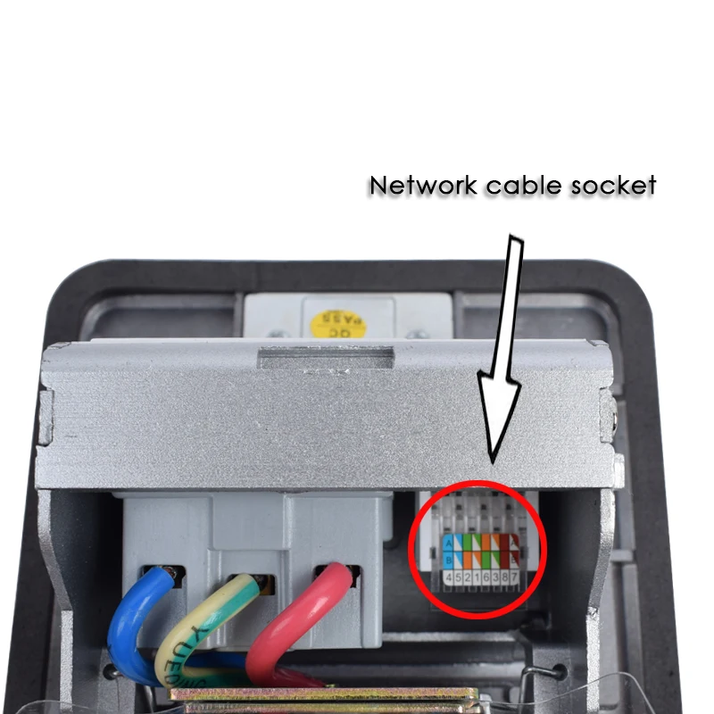 Coswall все алюминиевые Серебристые панели стандарт ЕС всплывающие пол розетка электрическая розетка с RJ45 Интернет компьютерный порт