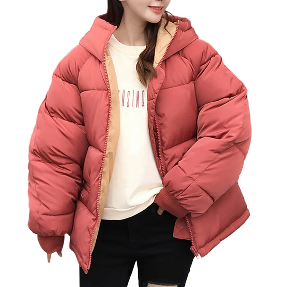 Survêtement Coton Manteaux Femmes Rembourré noir À Veste 2018 Ropa Manteau Army Invierno Hiver rouge rose Parkas gris blanc Mujer Solide Green Dames Chaud Capuche aqYafvSw