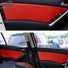 Sunfada Одежда высшего качества из микрофибры внутренняя дверные панели Защитный Чехол автомобиля-Чехлы для MAZDA CX-5 CX5 автомобиль-Стайлинг