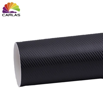 

30cmx100cm 3D Carbon Fiber Vinyl Car Wrap Sheet Roll Film Car stickers and Decals Motorcycle Car Styling Accessories Automobiles