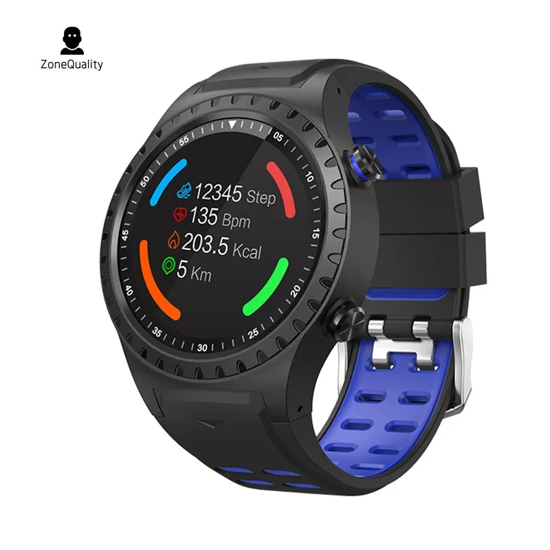 

ZoneQuality Smart Watch IP67 Waterproof Support Micro SIM Card Bluetooth Dial Call Heart Rate Monitor GPS Watch Sports Smartwatc