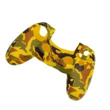 Replacement for PS4 Wireless Controller Case Camouflage Printing Soft Silicone Gel Skin Protective Rubber Cover