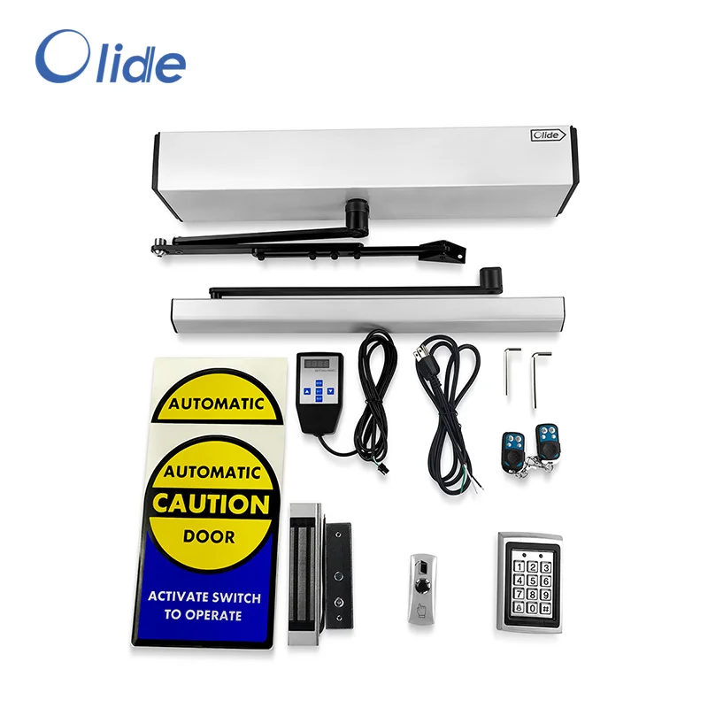 Electric Operated Handicap Door Opener For Disabled With Lock