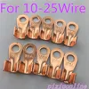 10pcs  Circular Splice Terminal L6Y 100A 8mm Dia Copper  Wire Naked Connector For 10-25Wire High Quality ► Photo 1/4