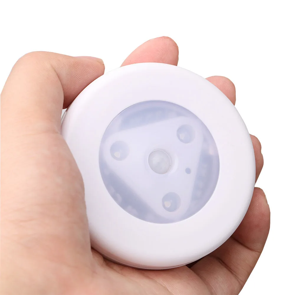

Night light LED Wireless Auto Motion Sensor Infrared Light No wirin easy to install No radiation lasting Cabinet Stair Lamp new