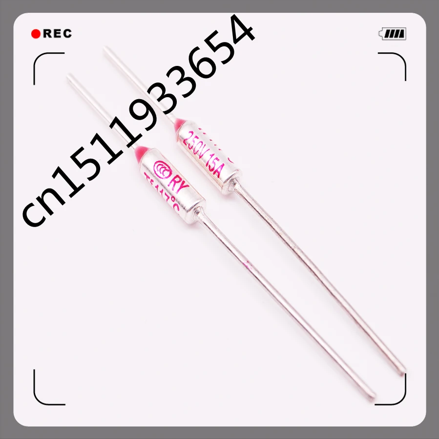 

20 Pcs RY TF 229 Celsius Circuit Cut Off Thermal Fuse 250V 15A Diameter HIGH Quality free shipping
