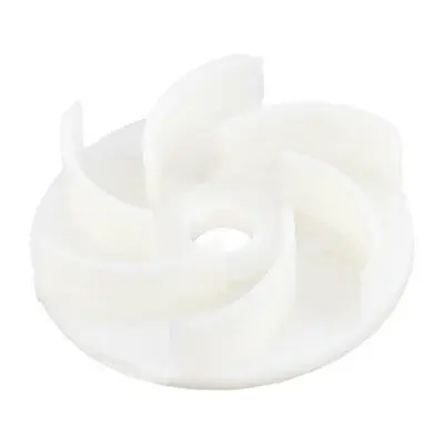 

Plastic Air Compressor Part 6-Vanes Impeller Motor Fan Vane Wheel Beige 60mm