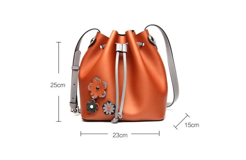 Women Leather Handbag Fashion Designer Female Messenger Shoulder Bag Ladies Flower Crossbody Bags Party Purse Sac A Main SS7368 (9)