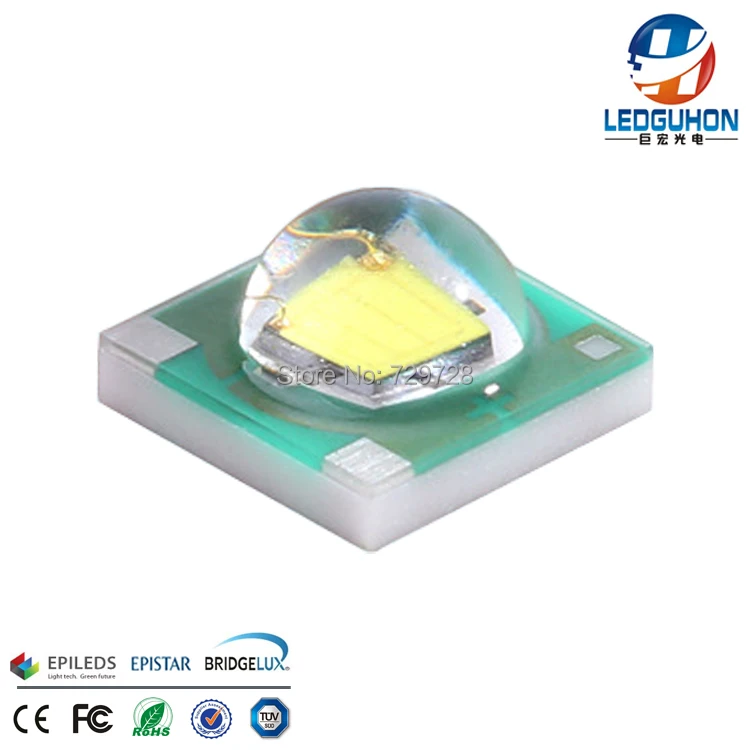 

High Stability new arrival 3535 smd led 1W white led small shape 3*3mm
