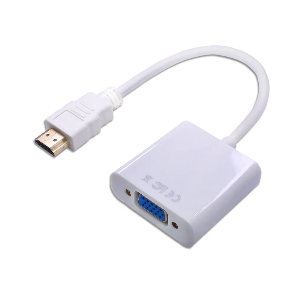 1080 P Переходник Hdmi Vga для мужчин и женщин Hdmi2vga ПК ноутбука PS3 HD HDTV HDMI DVD Кабельный