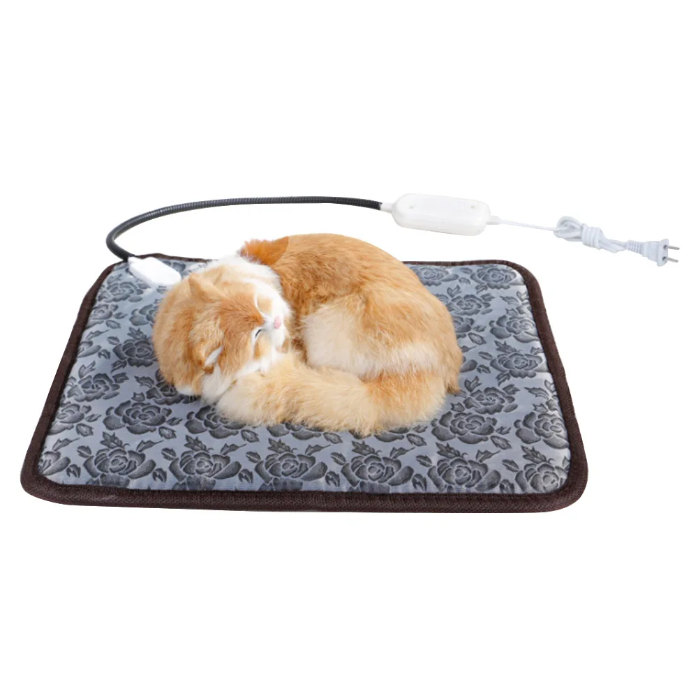 110 В собака кошка водостойкая электрическая грелка для тела зимние теплые подстилка-кровать одеяло животные подогреватель для кровати