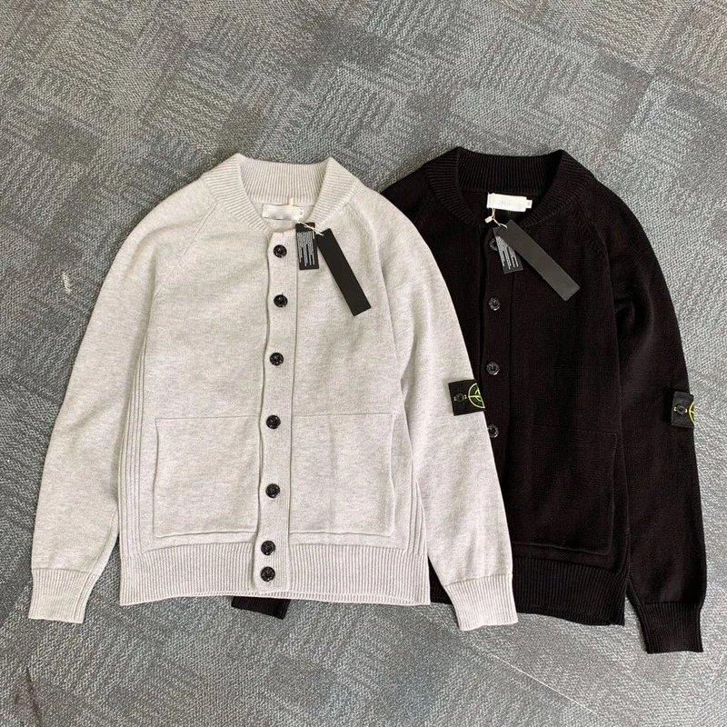 

2019 Best Version Sleeve Logo Patched Women Men Cardigan Sweater Hiphop Streetwear Men Loose fit Sweaters Cardigans
