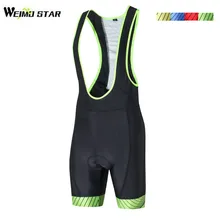 Для Мужчин's Велоспорт нагрудник Шорты велосипед MTB Велоспорт нагрудник Шорты 3D COOLMAX нагрудник и Шорты S-XXXL