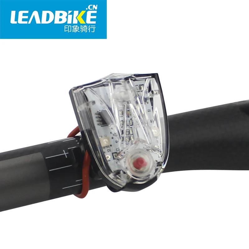 LEADBIKE велосипедные фары 3 многофункциональные подсветка LED режима