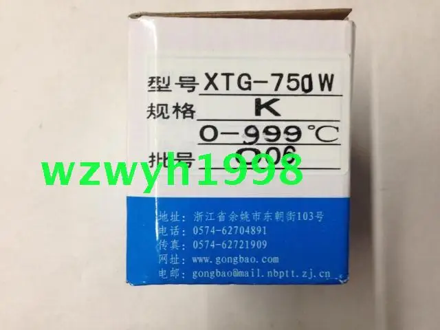 

New authentic Yuyao temperature Instrument Factory XTG-750W intelligent temperature control instrument XTG-7000