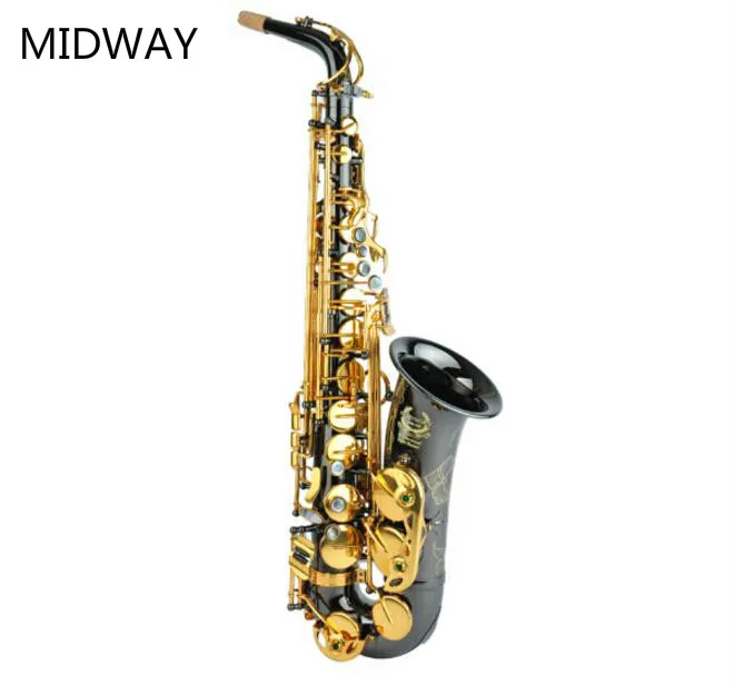 Buy MIDWAY MAS 802 Black Nickel Alto Saxophone E Flat
