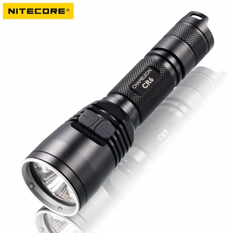 Nitecore CB6 CREE XP-G2 (R5) белый 440LM светодиодный фонарик + Мощный 3000 МВт синий свет, чтобы определить кровавый след фонарик