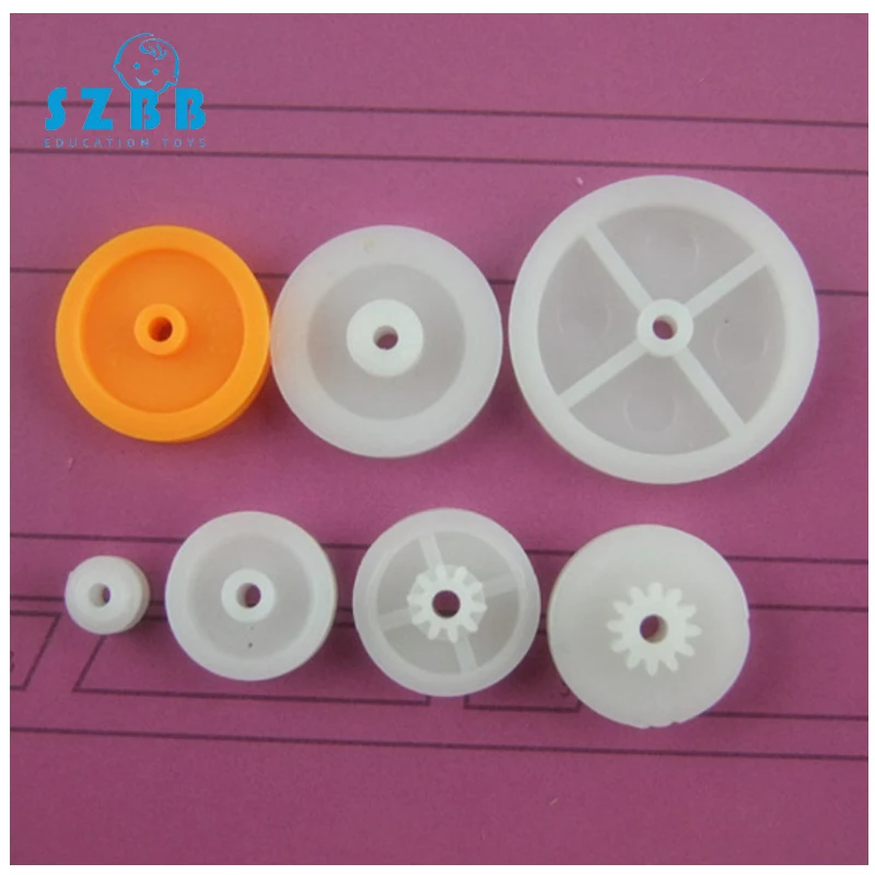 

2019 Time-limited Sale Sz Steam 7 Kinds Of Gear Bag Toy Model Pulley Plastic Worm Reducer Diy Accessories For Car Sz3c05