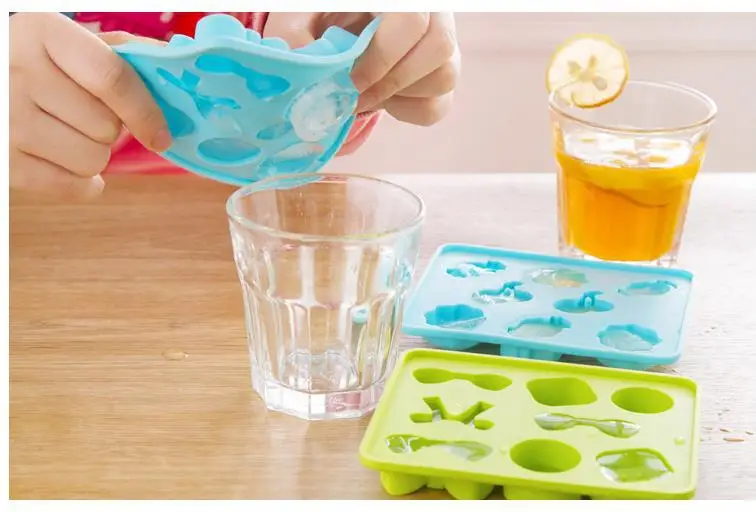 Карамельный цвет силиконовая форма для льда забавные Креативные кухонные инструменты для приготовления мороженого в коробке для льда инструменты для укладки