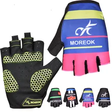 New arrival bicycle accessrories comfortable men half finger gel cycling gloves