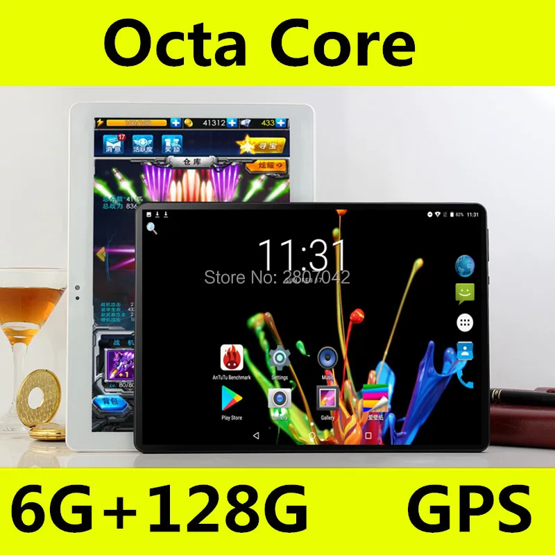 

Free shipping Android 8.0 Octa Core 10 inch Tablet PC 6GB RAM 128GB ROM 8MP WIFI A-GPS 3G 4G LTE IPS 1280*800 10.1 tablet pc