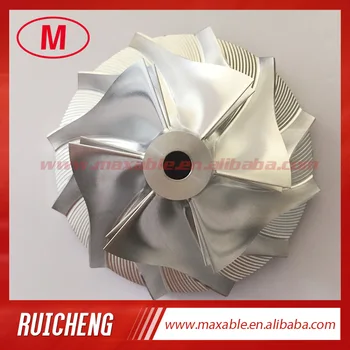 

T04E 52.84/76.07mm 6+6 blades turbo billet/milling/alumimun 2618 compressor wheel for racing