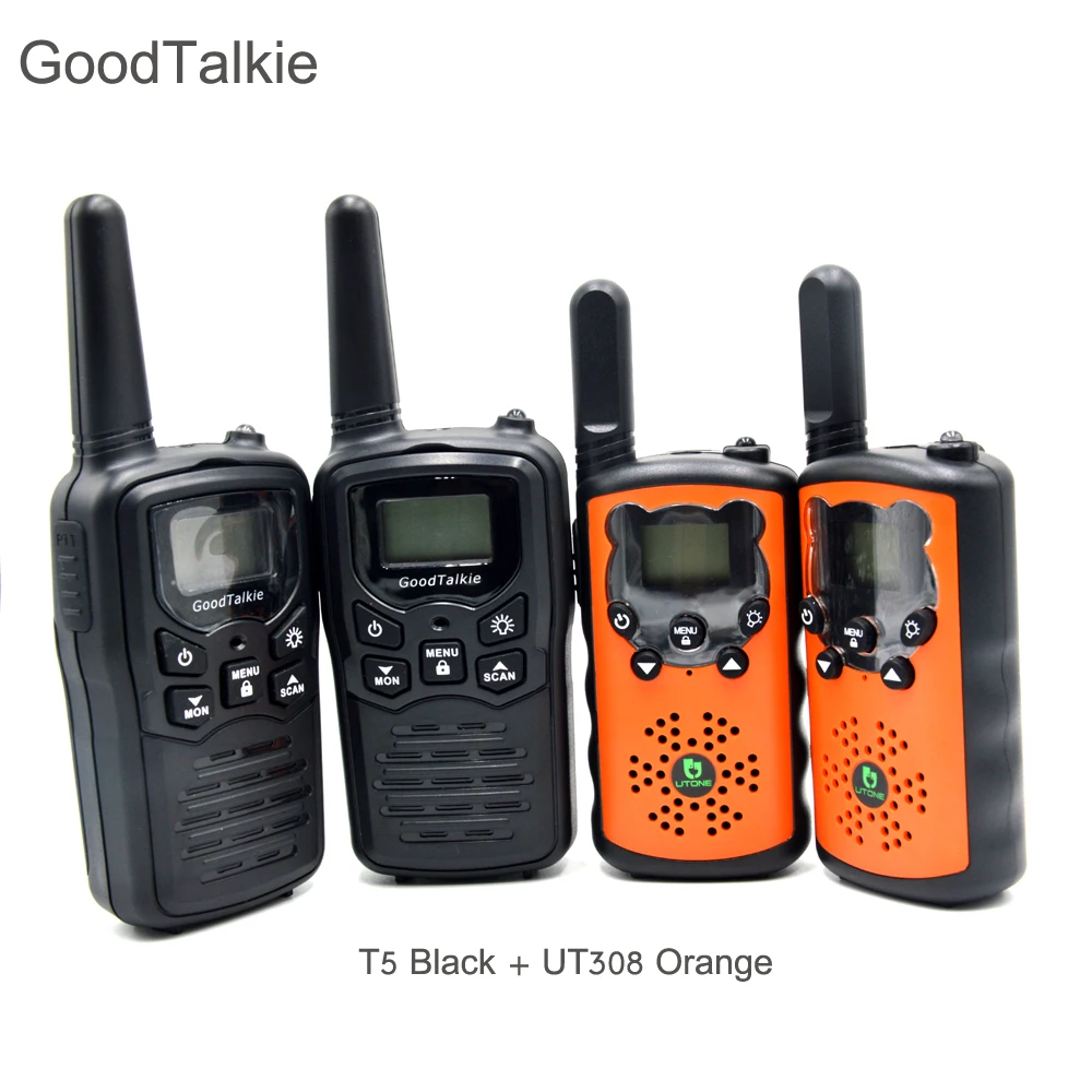 

2pcs/lot UT308/T5 walkie talkie backpacker two way radio outdoor hiking intercom high power