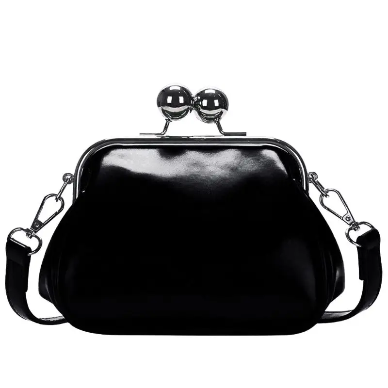  Women Vintage Shoulder Bag PU Leather Mini Crossbody Messenger Ladies Handbag Purse