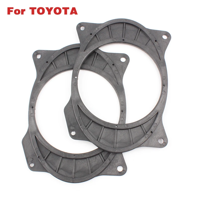 

1 Pair 6.5" Car Speaker Mount Spacer Holder Rings FOR Toyota Camry Corolla BYD F3, F3R, G3, G3R, L3, F6 Rear Platform Adapter
