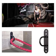 Потолок с крючком для монтажа на стене якорь тренажерный зал Бокс Фитнес Веревка обучение подвесные ремни гимнастические кольца Фитнес Аксессуары