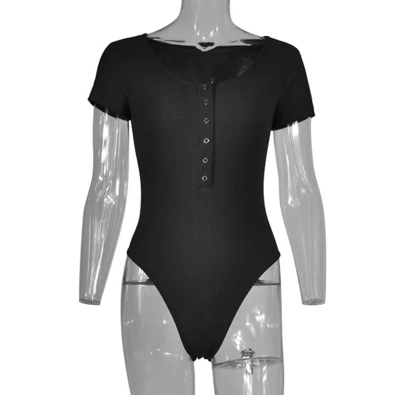 Forefair Bodysuit Sexy Bodycon (9)