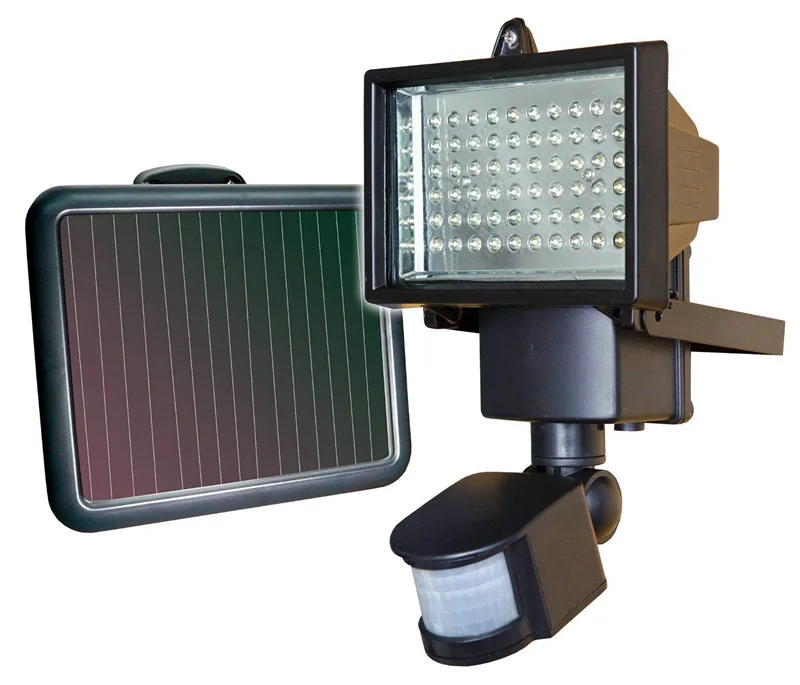60 LED Solar Light Outdoor Flood Lights PIR Motion Sensor