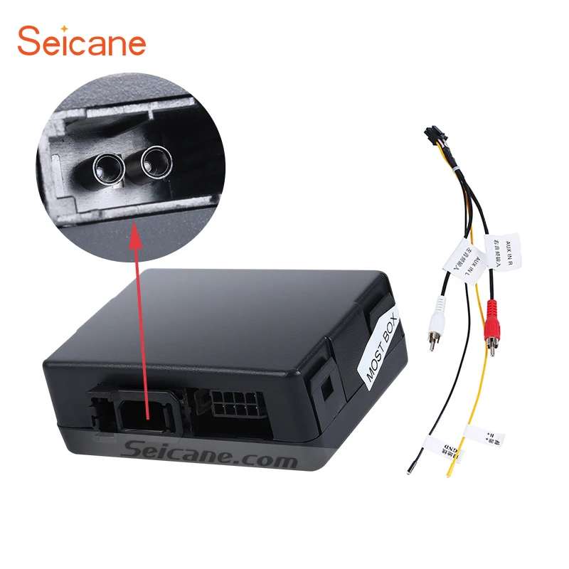Seicane автомобильный оптоволоконный декодер для большинства коробок Bose 2002 2012 Mercedes
