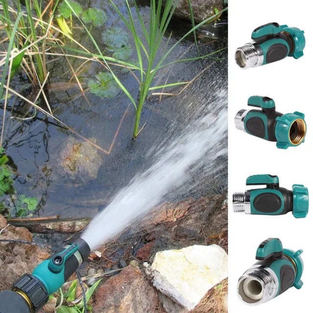 garden hose splitter. 1/2/4 way garden hose splitter connector adaptor switch water drip irrigation