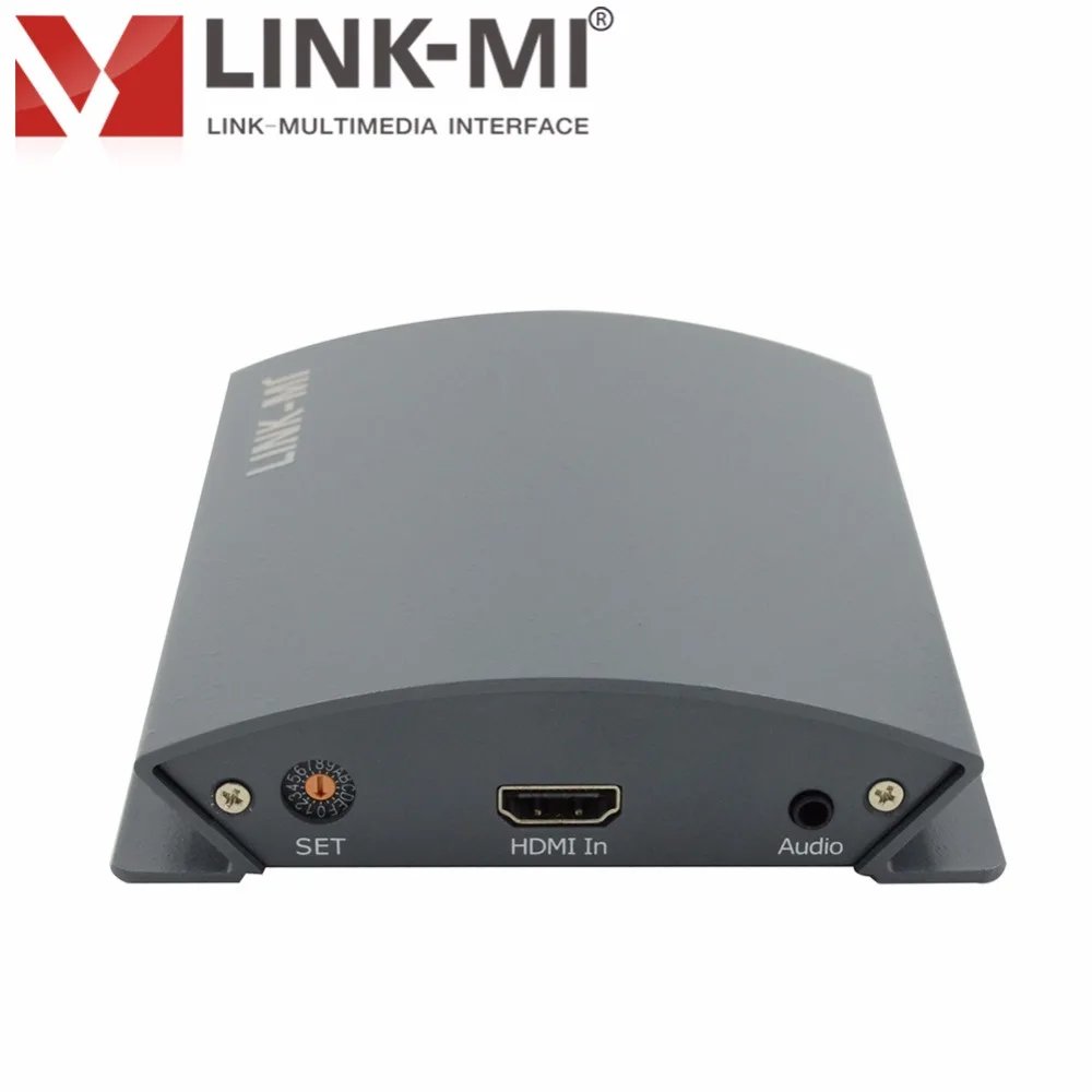 LINK MI PHS01 hdmi bnc HD SDI преобразователь в 1080p с аналоговым стерео аудио управлением DIP